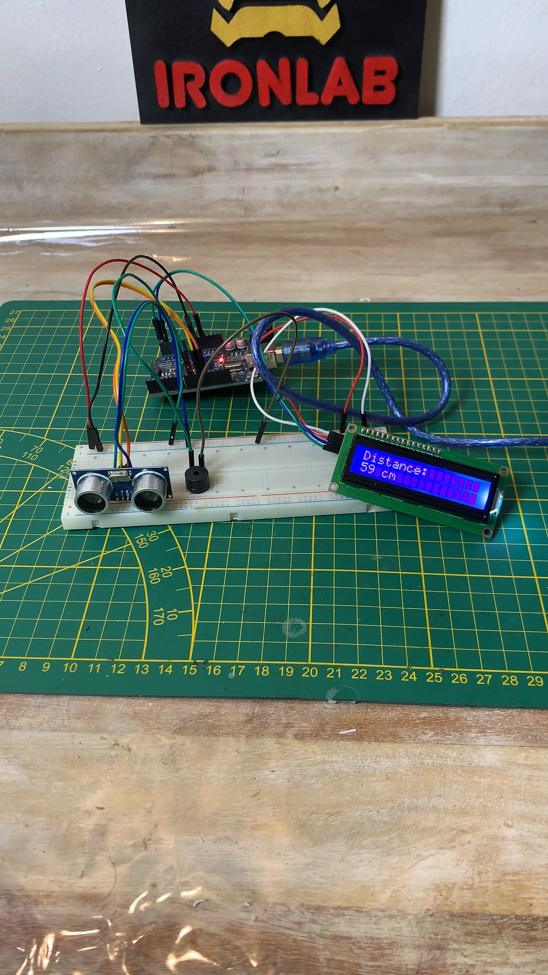 Radar de recul Arduino